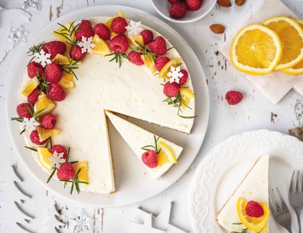 Narancsos ünnepi torta