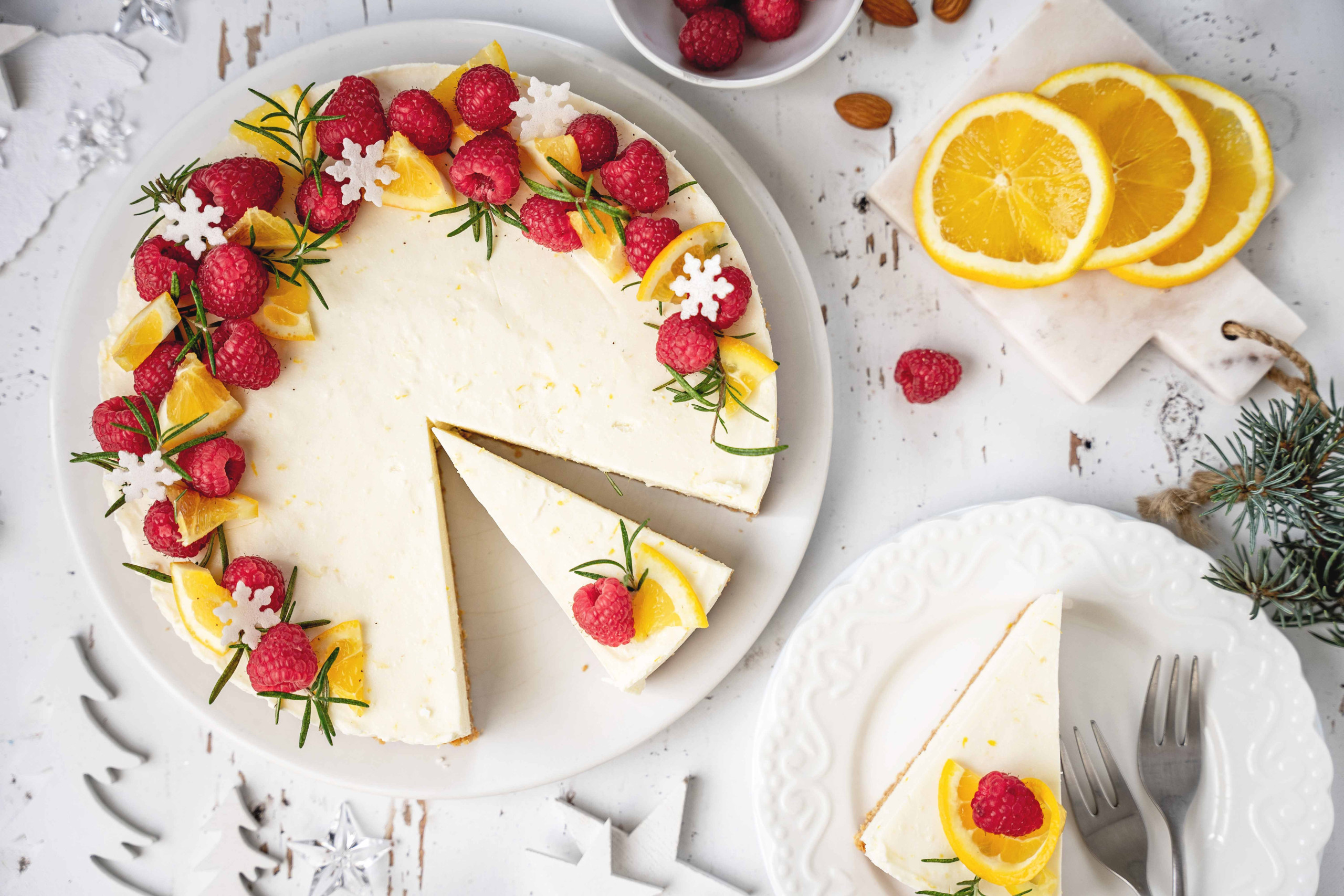 Narancsos ünnepi torta
